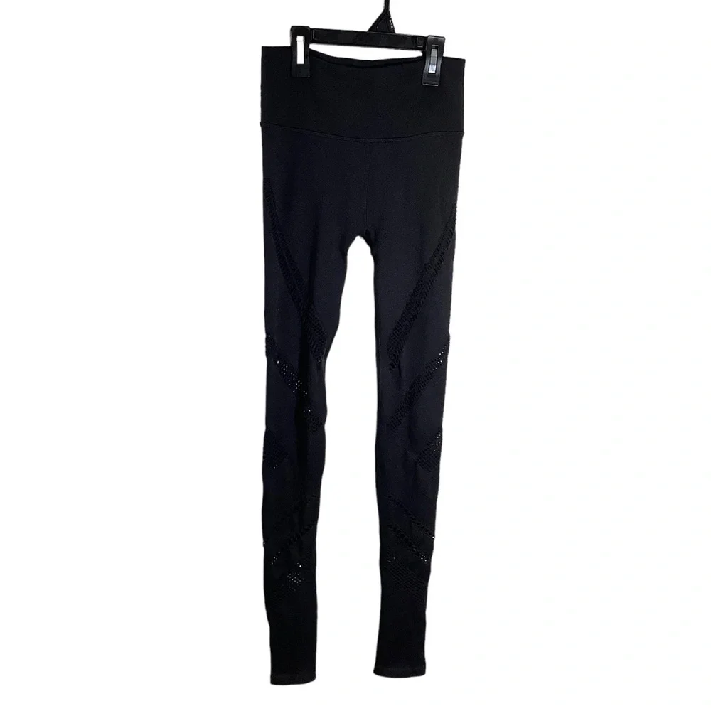 Alo Yoga Perforated Compression Tights Leggings